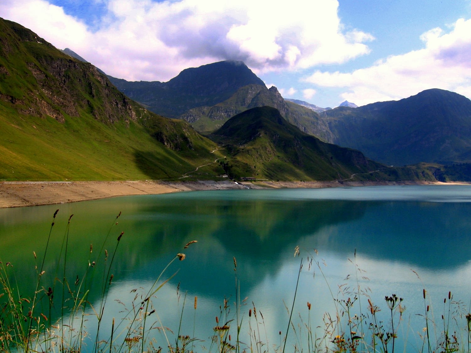 Lago Ritom lake switzerland summer